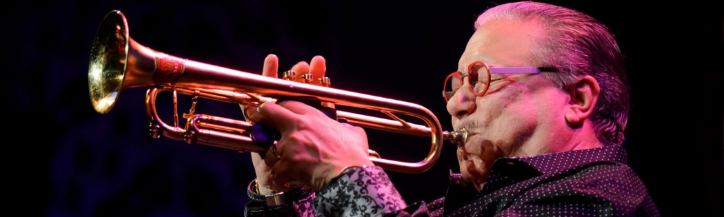 Jazz trumpet legend Arturo Sandoval.